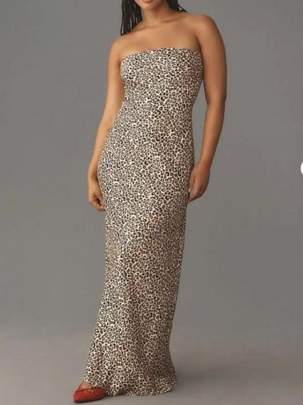 Anthropologie Fleur Satin Dress